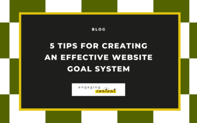 5 Tips for Creating Website Goals