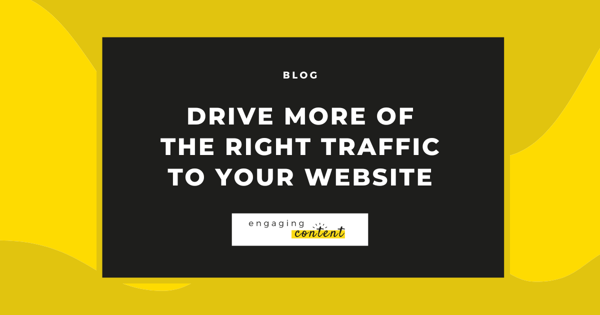 drive more of the right traffic