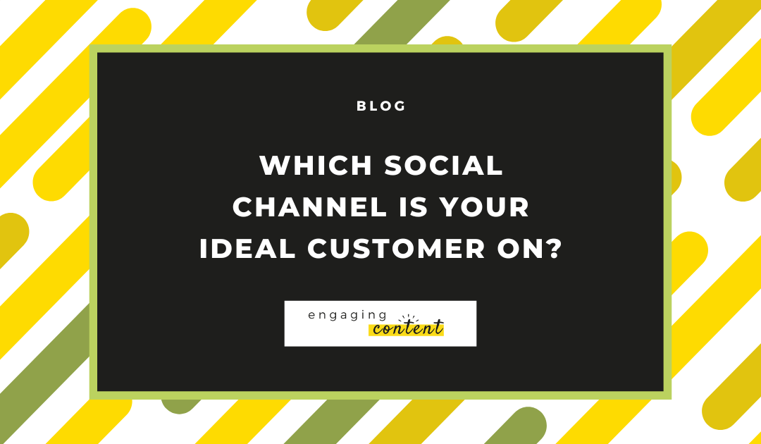 Choosing the right social channel