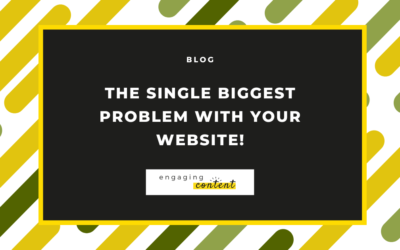 The biggest problem with your website