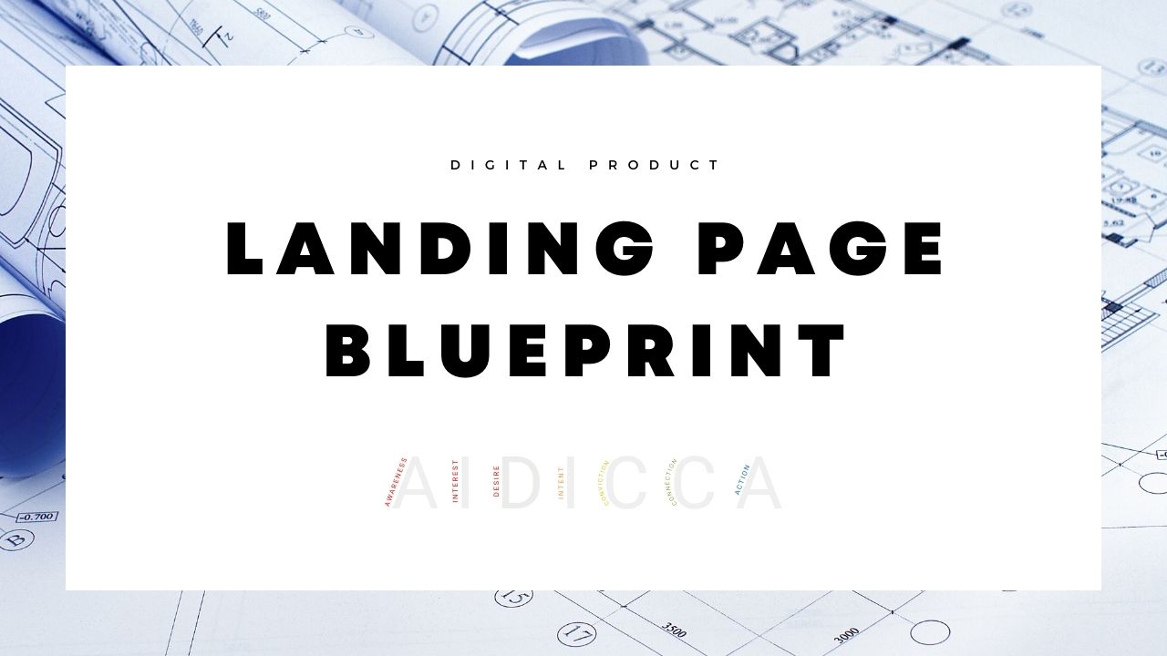Landing Page Blueprint - digital product