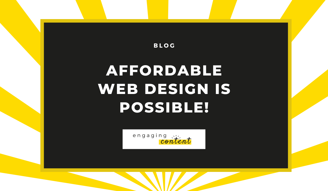 Affordable web design for small business