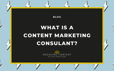 What is a content marketing consultant?