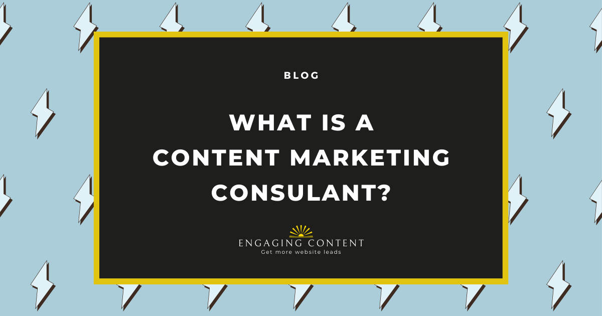 What is a content marketing consultant