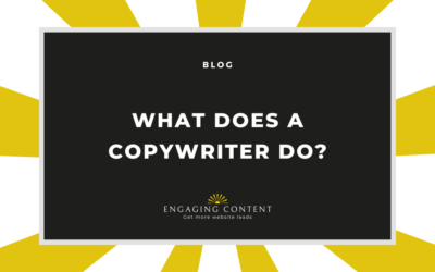 What does a copywriter do?