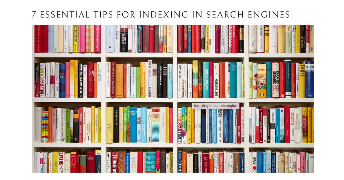 speed up the indexing process
